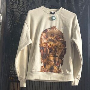 Kith Beige Floral C-3PO Sweater
